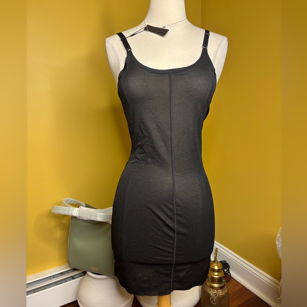 SKIMS Black Chemise Slip NWT - Picture 2 of 7